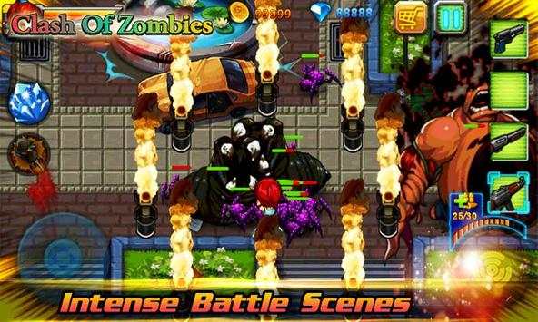 Clash Of Zombies 2.5D screenshot 4