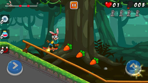 Rabbit Skate Offline Game screenshot 5