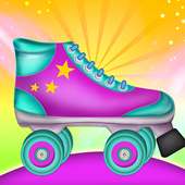 Skate Girl Daily Routine - Makeup & Dressup Game logo