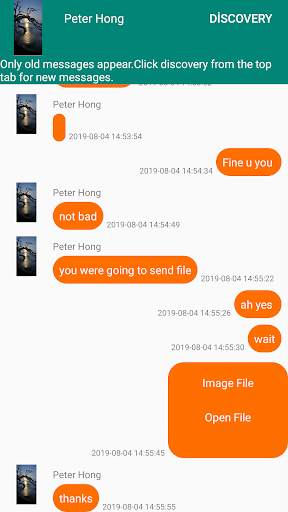 WifiChat screenshot 8