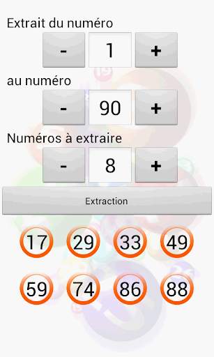 Happy Lotto screenshot 1