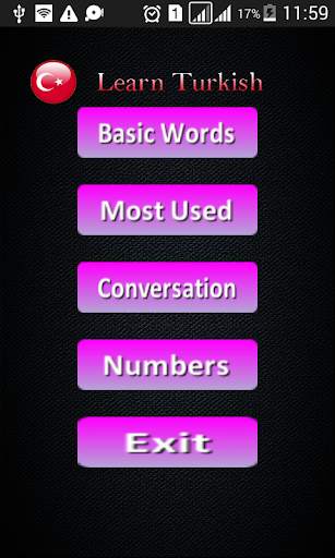 Speak Turkish Free screenshot 1