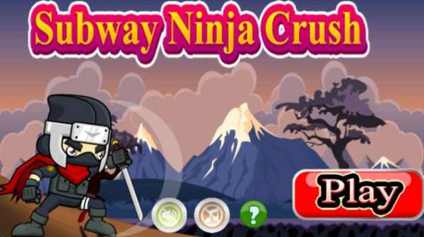 Subway Ninja Crush screenshot 1