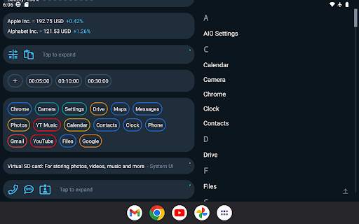 AIO Launcher screenshot 9