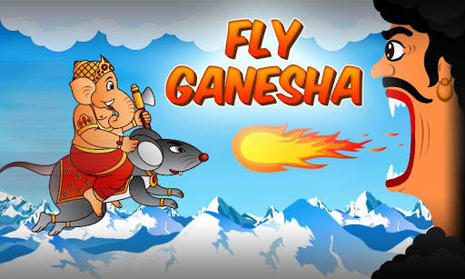 Fly Ganesha- The Mythological Game screenshot 1