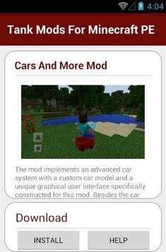 Tank Mods For Minecraft PE screenshot 5