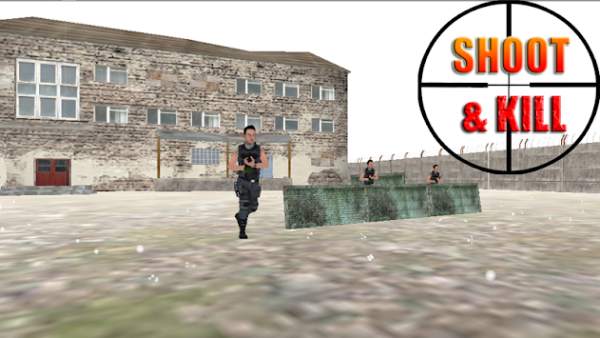 Sniper Tentara Camp Serangan screenshot 4