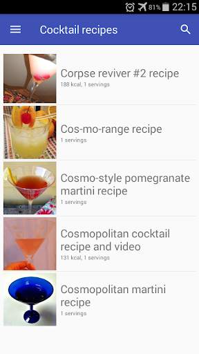 Cocktail recipes offline app. Cocktail & mocktail. screenshot 4