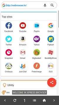 Xpress Browser screenshot 2