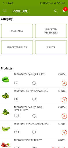The Basket - Grocery Shopping Mobile App screenshot 4