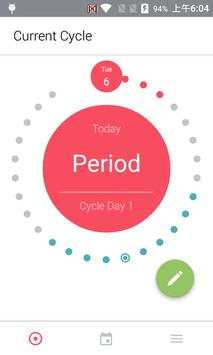My Period Tracker screenshot 1