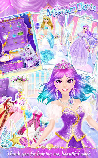 Princess Salon: Mermaid Doris screenshot 4