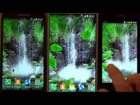 3D Waterfall Live Wallpaper screenshot 1