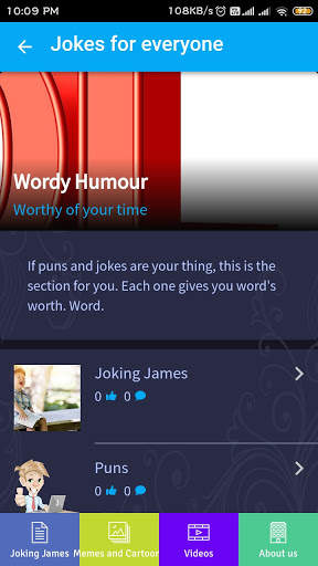 Comedy Majors screenshot 1