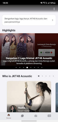 JKT48 Acoustic Fan App screenshot 2