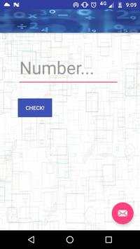 Calculator, percentage and prime numbers checker скриншот 1