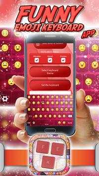 Funny Emoji Keyboard App screenshot 1