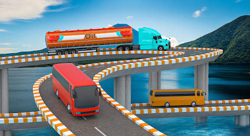 Modern City Coach Bus Sim 3D screenshot 1
