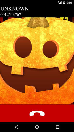 fake call Halloween game screenshot 2
