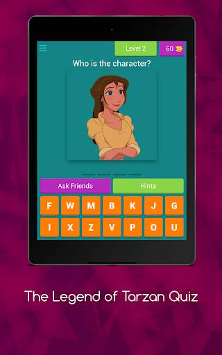 The Legend of Tarzan Quiz screenshot 15