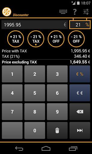 Discounter Free calculator screenshot 3