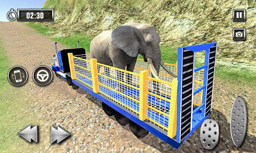 Wild Animal Zoo Transporter 3D Truck Driving Game screenshot 3