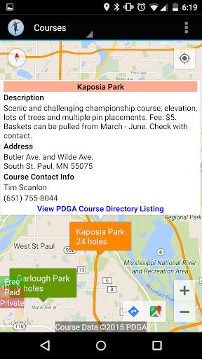 DiscBot Disc Golf App screenshot 6
