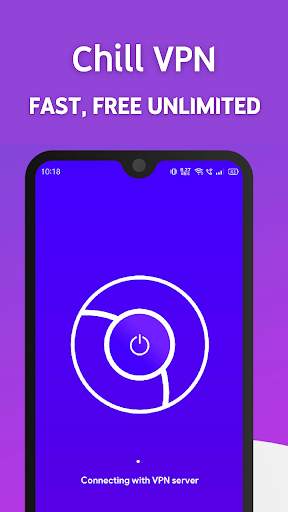 Chill VPN - Fast, Free Unlimited VPN & 100% Secure screenshot 1