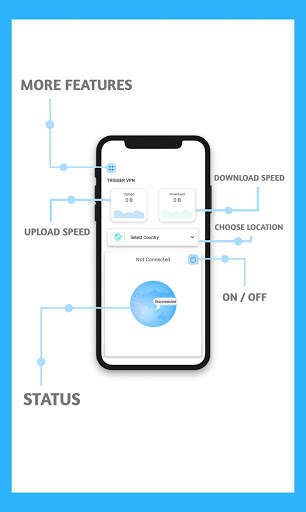 Trigger VPN - Free Vpn Proxy Server - free vpn screenshot 1