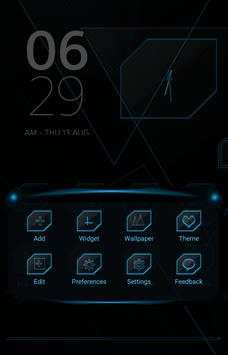 Next Launcher 3D Theme Crystal screenshot 4