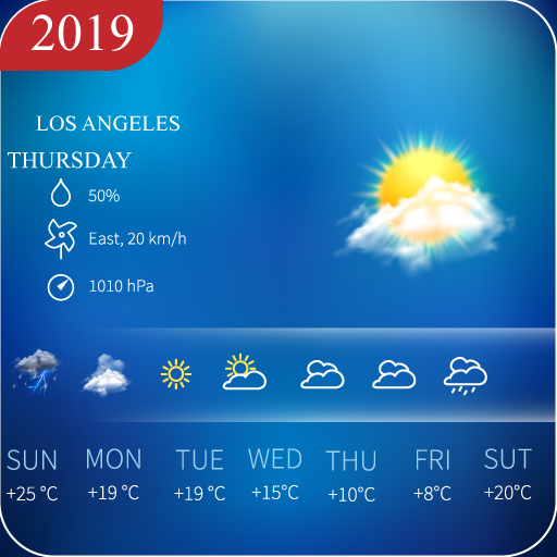 Daily Weather Live Forecast App Hourly,Weekly 2019 icon