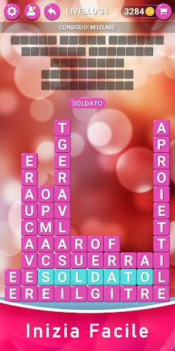 Parole Puzzle - Bellissimo gioco del vocabolario screenshot 1