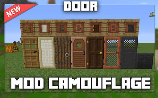 Mod Camouflage For Door Minecraft 2021 screenshot 5