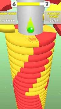 Tak berujung Helix Langsung Stack Bola 3D Ball Gam screenshot 8