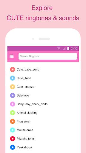Cute Ringtone - Ringtones App screenshot 2