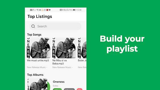 Umuziki - Music Player screenshot 5