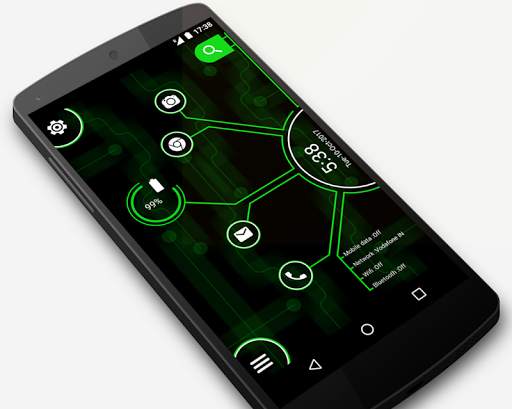 Curve Hi-tech Launcher 2021 Pro - Next Generation screenshot 3
