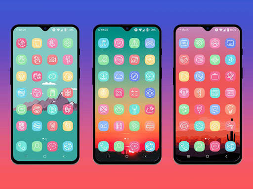 Pure Line Icon Pack - Cute Line Theme & Line Icons screenshot 8
