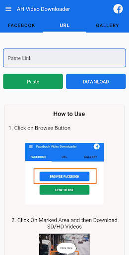 Video Downloader For Facebook screenshot 2