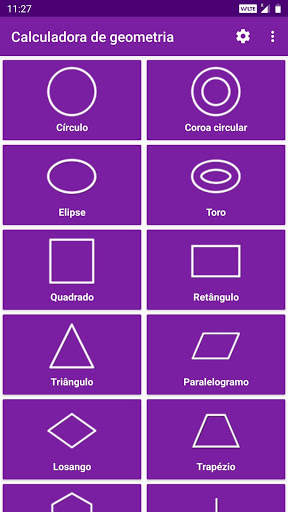 Calculadora de geometria screenshot 1