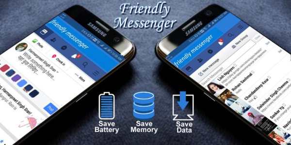 Friendly Messenger: Ultra Lite, Fast and Secure. screenshot 1