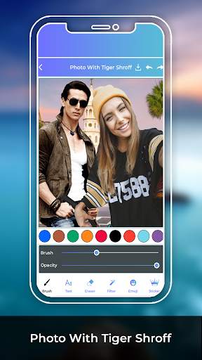 Photo With Tiger Shroff screenshot 1