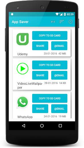App Saver - APK backup tool Made In India with ❤ screenshot 1