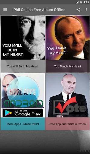 Phil Collins Free Album Offline screenshot 4