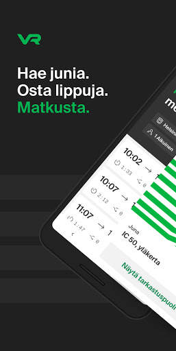 VR Matkalla - junaliput ja matkasi seuranta screenshot 1