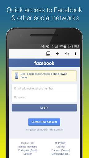 Browser für FB screenshot 1