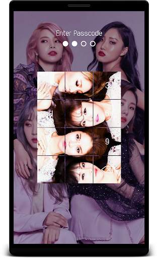 Mamamoo Lock Screen 5 تصوير الشاشة