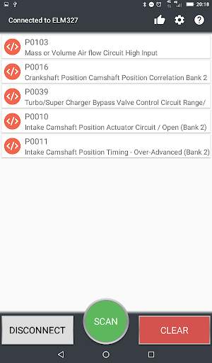 Clear And Go -  OBD2 Car Scanner tool for ELM327 स्क्रीनशॉट 5