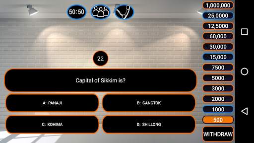 Chota Kids KBC GAME FOR CLASS 3 to 12 screenshot 3