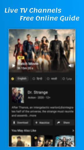Live TV Channels Free Online Guide screenshot 3